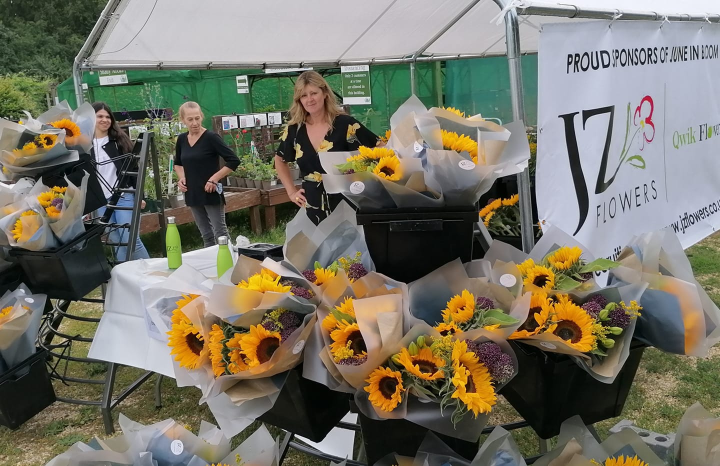 JZ Flowers Sponsor Mires Beck Nursery Family Day