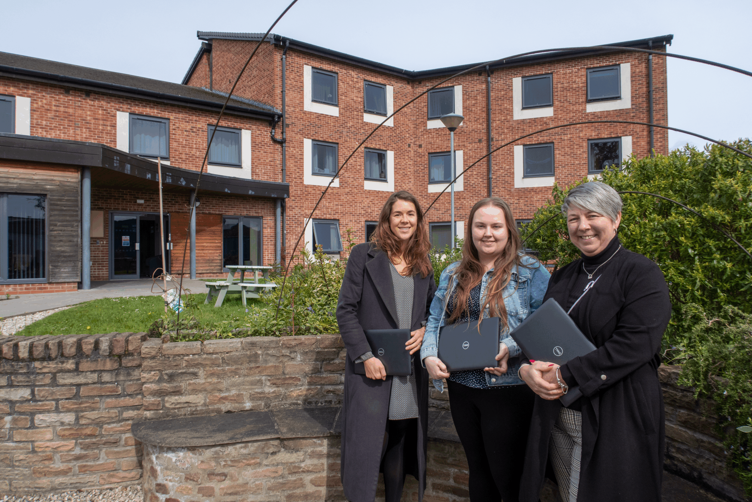 JZ Flowers Supports Education and Homelessness Initiatives with Laptop Donations
